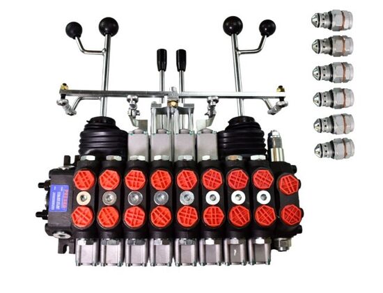  8 sekciju, 60 L/Min meža piekabei.  