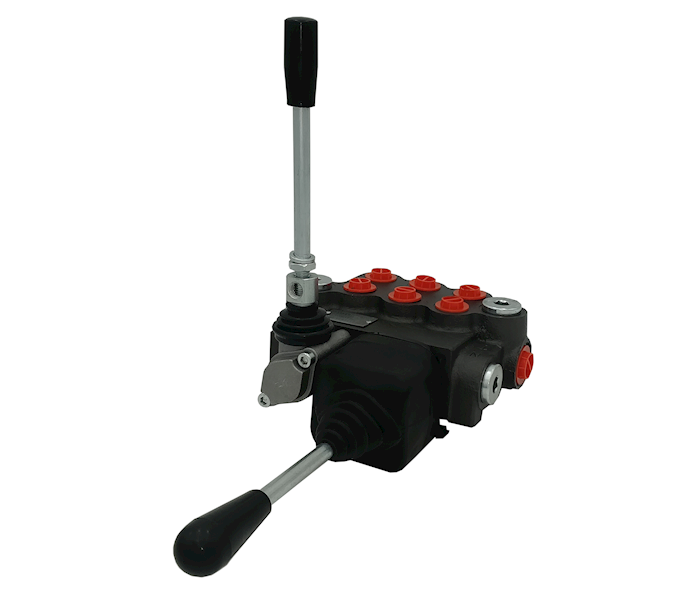 3 SEKCIJU HIDRAULISKAIS SADALĪTĀJS 40L ar dzoistiku