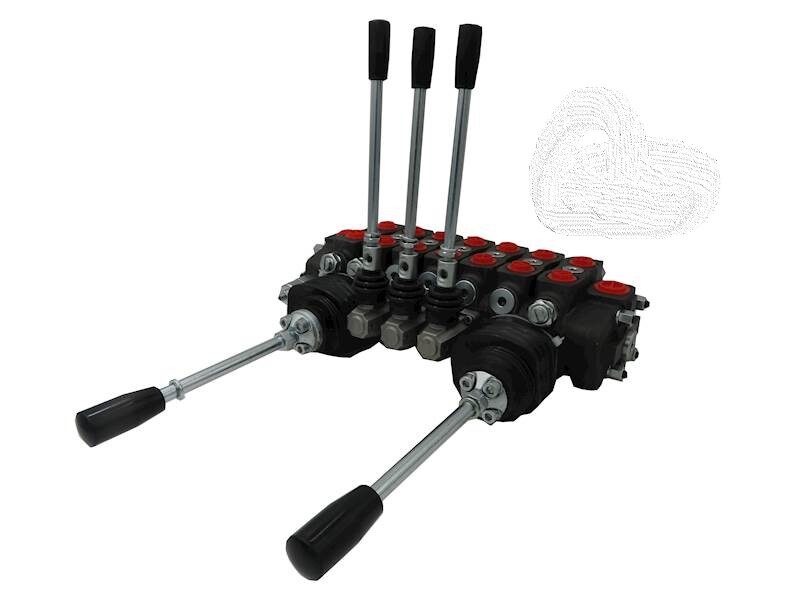 Dalītājs 7 sekciju 90l/min (3 sekcijām parplūdes vārsts )