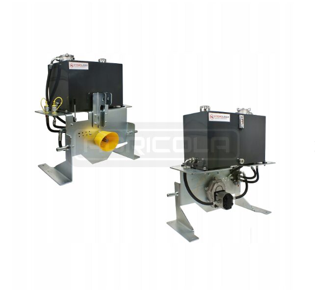 Mobilā iekārta, ko darbina kardānvārpstu ar vienas sekcijas 40L sadalītāju un 45L tvertni ar maksimālo sūkņa jaudu 40L