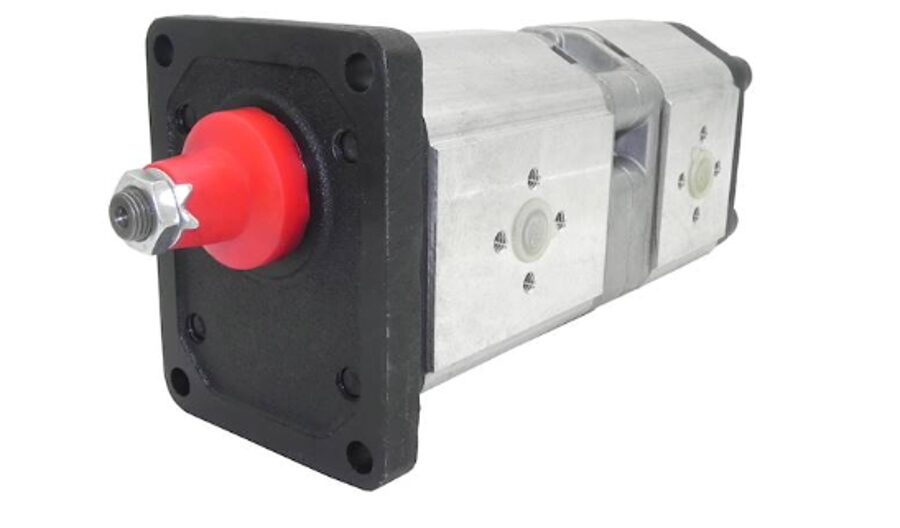 DUBULTĀ TANDĒMA HIDRAULISKAIS SŪKNIS, LABAIS 25+6