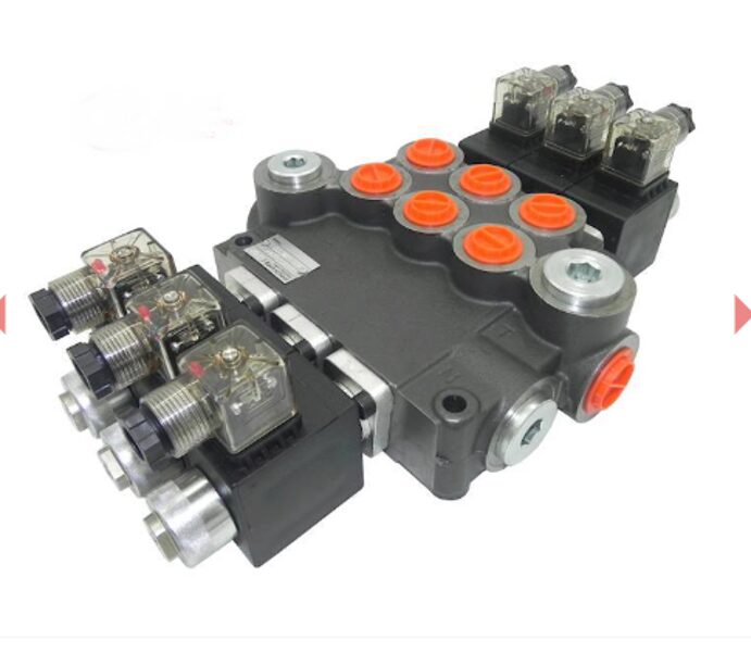 HIDRAULISKAIS SADALĪTĀJS 3 SEKCIJAS 80L ELEKTRISKĀ 12V VAI 24V