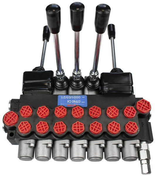 2 Džostiku dalītājs ar 7 sekcijām 40l 07P40 C4